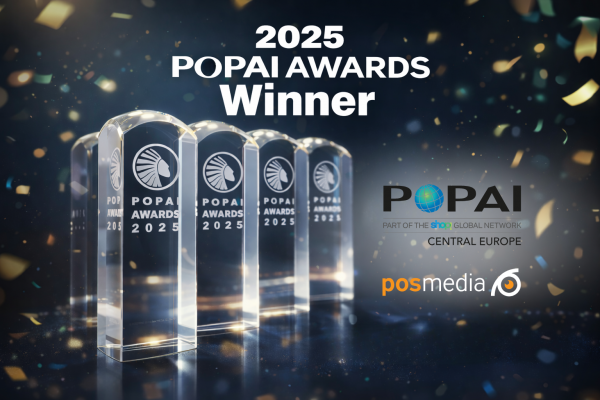 POPAI AWARDS 2025 – odnesli jsme si 11 ocenění