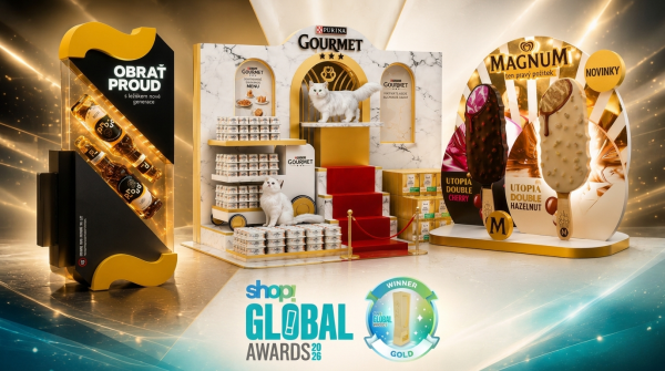 Třikrát zlato ze Shop! Global Awards 2026